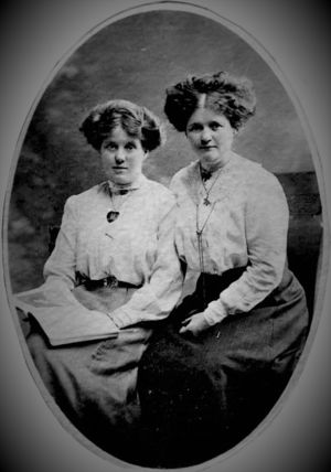 Sophie and sister Margaret (MacLean) Summers