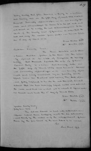 John Lambert's wife, Hannah, heir to Valentine Cassel, deceased, conveys her land to George Cassell Page 2