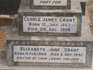 Elizabeth & George Grant