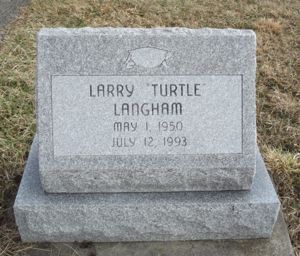 Larry Langham Headstone