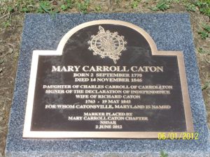 Mary Carroll Caton Marker
