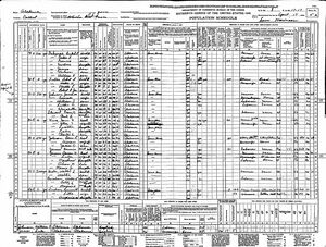 1940 United States Federal Census for Sam F King
