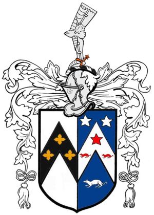 Arms of Captain John Eyre of Eyrecourt