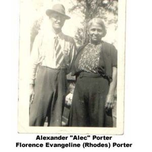 Florence and Alec Porter