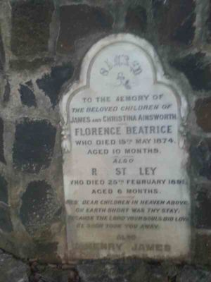Henry Ainsworth headstone