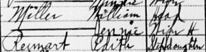 William Miller household, 1930 US census