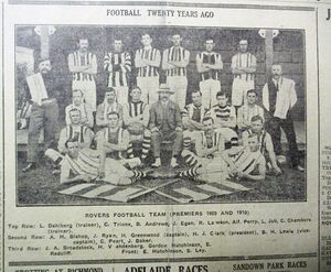 Rovers Football Team 1910