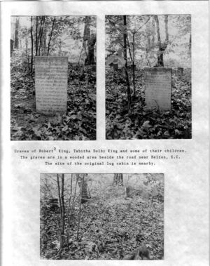 Robert King & Family Graveyard