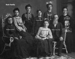 The William Rule Family