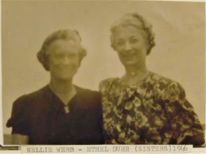 Nellie & sister Ethel