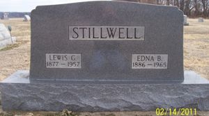 Lewis Gilbert Stillwell headstone
