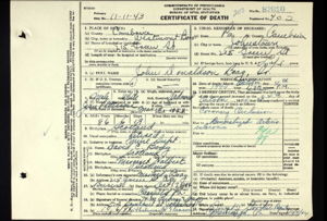 Death Certificate John Donaldson Boag