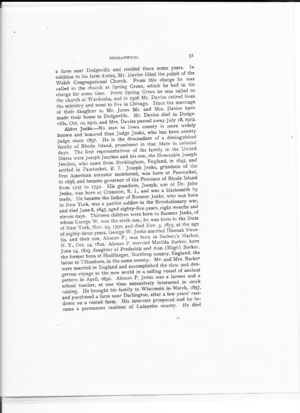 Vol II Memoirs of Iowa County - Biographical, page 91, Daniel G. Jones