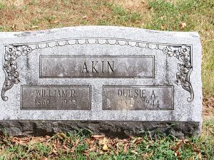 William R. E. Akin & Dulcinea A Parker Stone