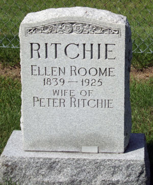 Ellen Ritchie Tombstone