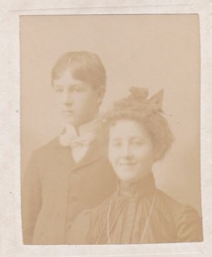 Reuben and his sister Mayme