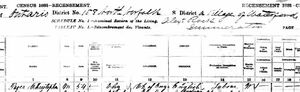 1881 census Waterford, Norfolk North, Ontario, Canada