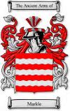 English Coat of Arms for Markle Family