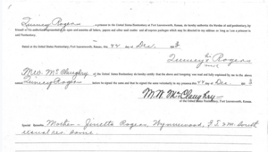 Quincy Rogers prison documents,