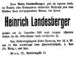 Heinrich Landesberger
