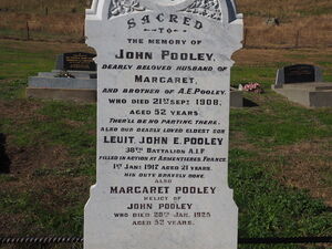 John Pooley, John Ellis Pooley & Margaret (Ellis) Pooley