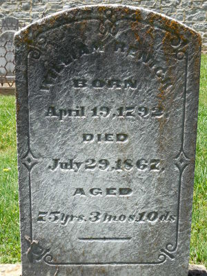 William Hamilton Renick Headstone