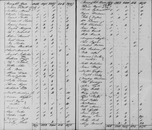 Amos Parker 1790 Census