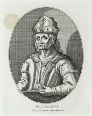 Robert II, engraving
