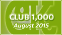 August 2015 Club 1,000