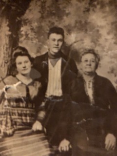 Lucy Tucker with Charles and Eva Tucker
