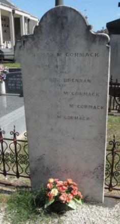 Bridget McCormack (Born Brennan) headstone
