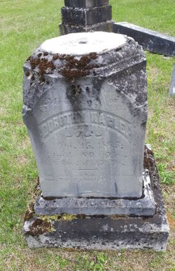 Gravemarker for Dorothy Bateman Nagle