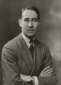  Lawrence Alfred Mervyn Dundas, 3rd Marquess of Zetland  by Bassano Ltd half-plate glass negative, 21 October 1935 NPG x179517