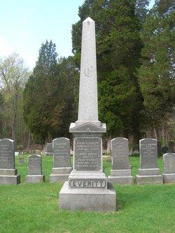 Obelisk on Isaac Everitt's Grave