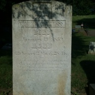 William Hess gravestone.