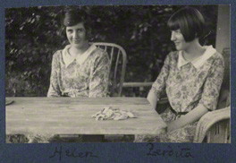 Helen Frances and Perdita Rose Mary Asquith