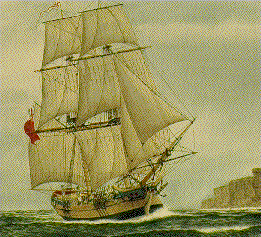 The HMS Supply, Naval Tender, First Fleet