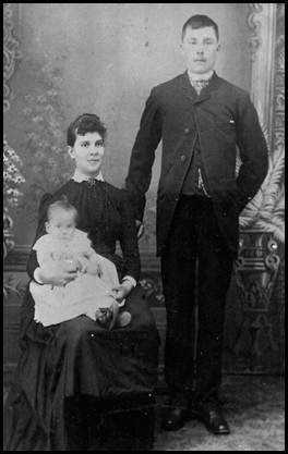 Andrew (Andre) and Eliza (nee Morin), with child Ida