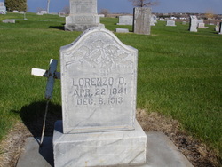 Lorenzo D. Whitten (1841-1914) Headstone