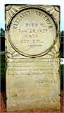 headstone of Elizabeth Hiestand Ruffner