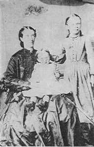 Catherine (Kiely) Cleary with her son James Francis Cleary and daughter Margaret Cleary
