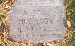 Albert Abraham Huckaby Tombstone