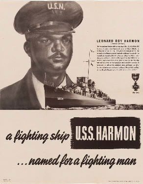 Leonard Roy Harmon and the USS Harmon