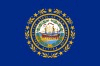 New Hampshire flag (not animated)