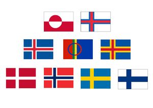 Nordic Project Flags
