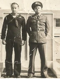 John Melvie Dukes (soldier) and brother Eulyce S Dukes (sailor)