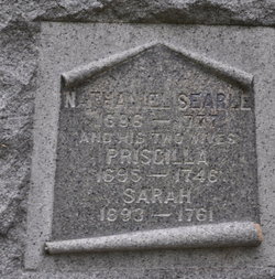 Nathaniel Searle Grave Stone