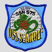 USS Seawolf (SSN-575) Patch