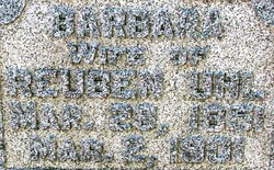 Barbara Byer Uhl Grave 1