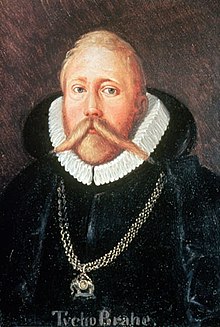 Tycho Ottesen Brahe wearing the Order of the Elephant